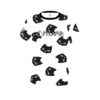 Pyramid Halloween Black Cats Coolwick Bowling Jersey
