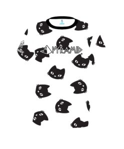 Pyramid Halloween Black Cats Coolwick Bowling Jersey