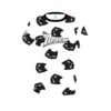 Track Halloween Black Cats Coolwick Bowling Jersey