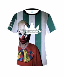 Brunswick Halloween Creepy Clown Coolwick Bowling Jersey