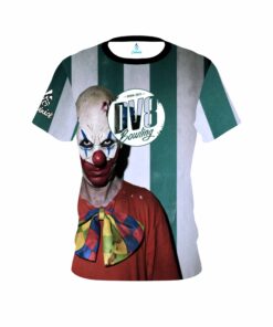 DV8 Halloween Creepy Clown Coolwick Bowling Jersey