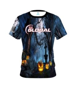 900 Global Halloween Pumpkin Alley Coolwick Bowling Jersey