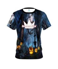 Brunswick Halloween Pumpkin Alley Coolwick Bowling Jersey