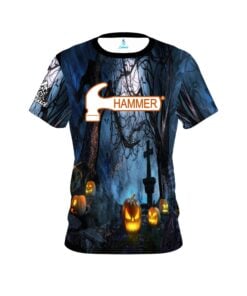 Hammer Halloween Pumpkin Alley Coolwick Bowling Jersey