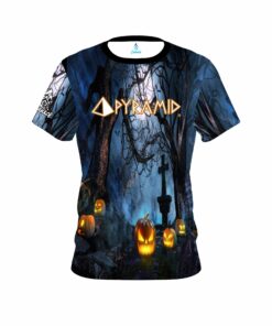Pyramid Halloween Pumpkin Alley Coolwick Bowling Jersey