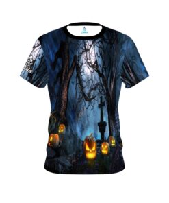 Plain Halloween Pumpkin Alley Coolwick Bowling Jersey