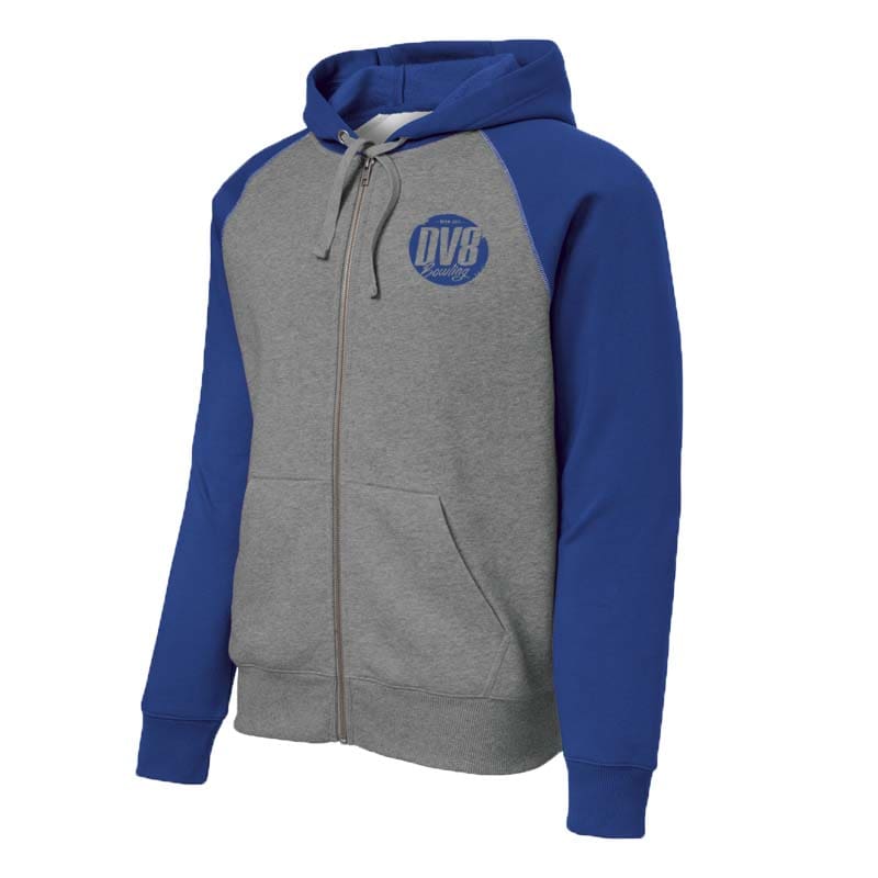 DV8 Men's Coolwick Raglan Full Zip Fleece Jacket