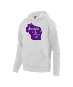 Coolwick Wisconsin YBT White Bowling Hoodie