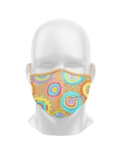 Coolwick Coral Sky Dye Sublimated Mask