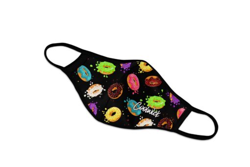 Coolwick Doughnut Explosion Dye Sublimated Mask - Image 2