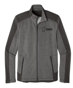 Hammer Mens Coolwick Grid Fleece Full Zip Jacket