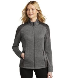 Alternative view of Roto Grip Womens Coolwick Grid Fleece Full Zip Jacket
