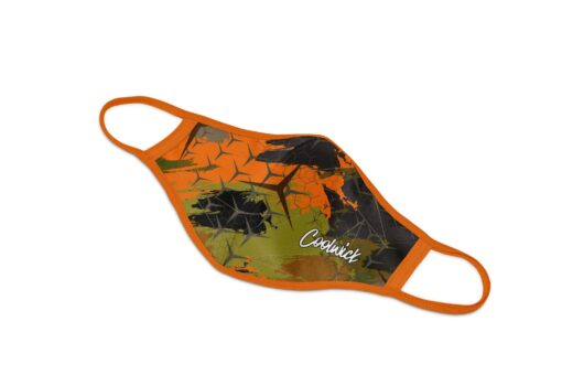 Coolwick Grunge Camo Dye Sublimated Mask - Image 2