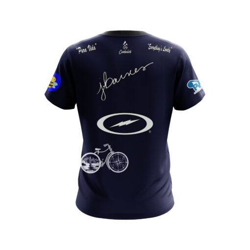 Josie Barnes Bike Replica CoolWick Bowling Jersey - Image 2