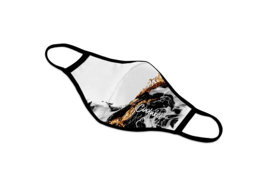 Coolwick Liquid Marble Dye Sublimated Mask - Image 2