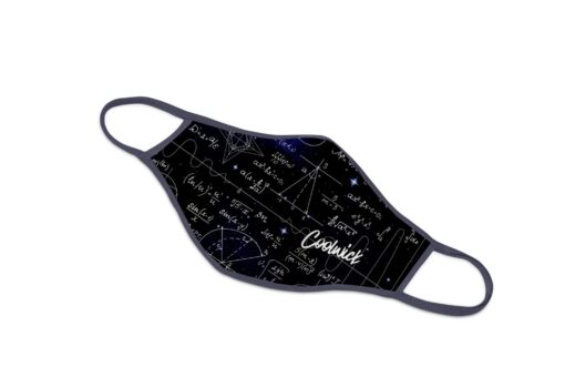 Coolwick Mathematical Formula Dye Sublimated Mask - Image 2