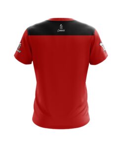 Alternative view of Shawn Naumann Red White Black Replica CoolWick Bowling Jersey