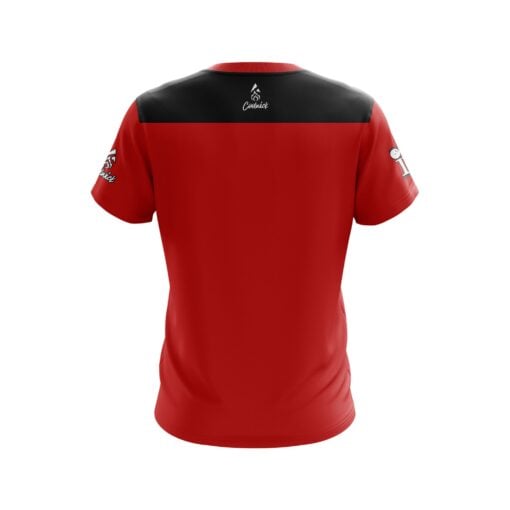 Shawn Naumann Red White Black Replica CoolWick Bowling Jersey - Image 2