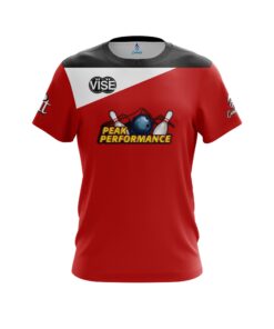 Shawn Naumann Red White Black Replica CoolWick Bowling Jersey