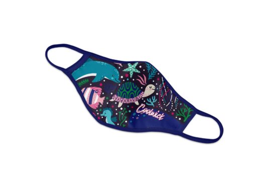 Coolwick Ocean Pals Dye Sublimated Mask - Image 2