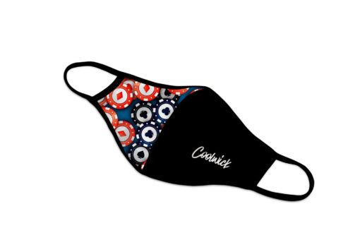 Coolwick Poker Face Dye Sublimated Mask - Image 2
