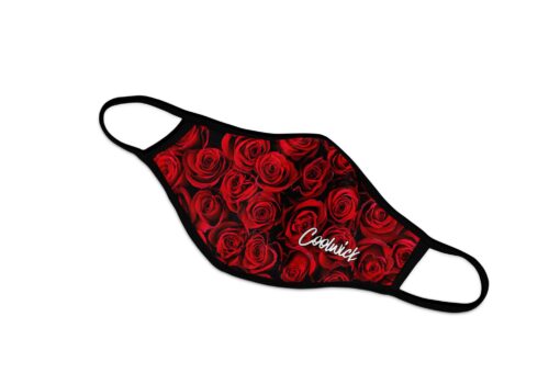 Coolwick Rose Garden Dye Sublimated Mask - Image 2