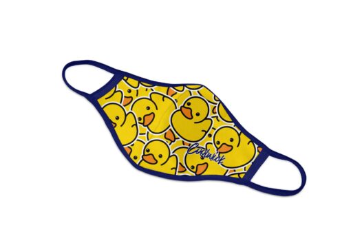 Coolwick Rubber Duckie Dye Sublimated Mask - Image 2