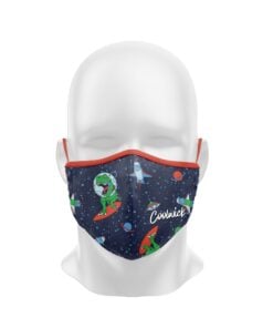 Space Dinosaur Dye Sublimated Masks