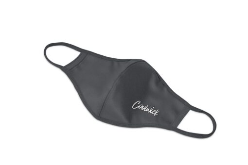 Coolwick Steel Grey Dye Sublimated Mask - Image 2