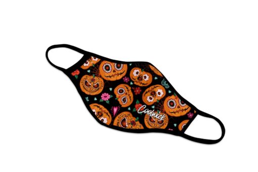 Coolwick Sugar Skull Pumpkins Dye Sublimated Mask - Image 2