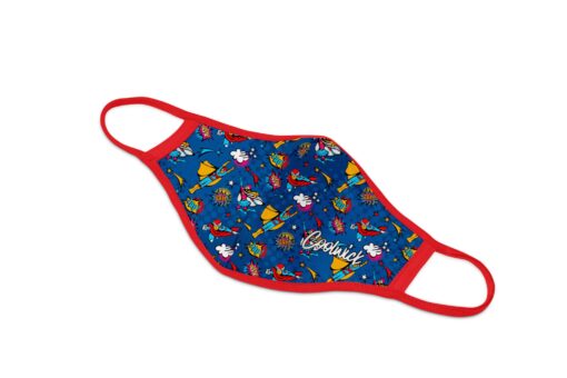 Coolwick Superheros Dye Sublimated Mask - Image 2