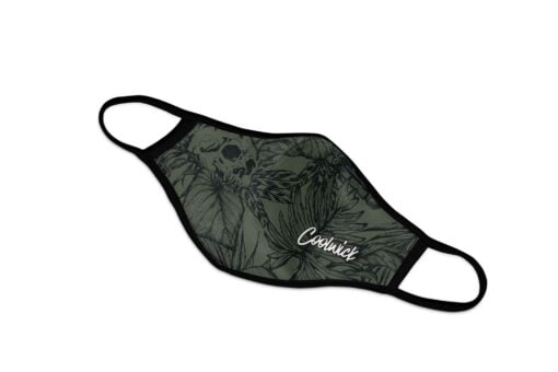 Coolwick Tropical Skulls Dye Sublimated Mask - Image 2
