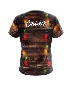 Alternative view of Signature Coolwick Holiday Lights Bowling Jersey