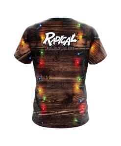 Alternative view of Radical Holiday Lights Coolwick Bowling Jersey