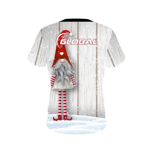 900 Global Gnomes Christmas Holiday Time Coolwick Bowling Jersey - Image 2