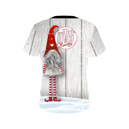 DV8 Gnomes Christmas Holiday Time Coolwick Bowling Jersey - Image 2