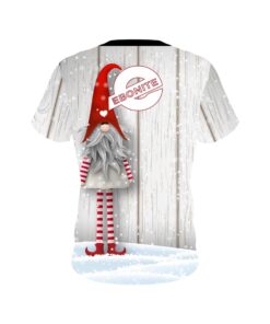 Alternative view of Ebonite Gnomes Christmas Holiday Time Coolwick Bowling Jersey