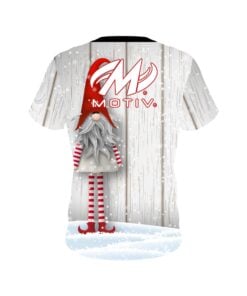 Alternative view of Motiv Gnomes Christmas Holiday Time Coolwick Bowling Jersey