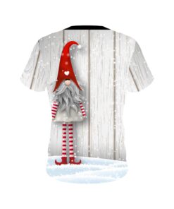Alternative view of Plain Gnomes Christmas Holiday Time Coolwick Bowling Jersey