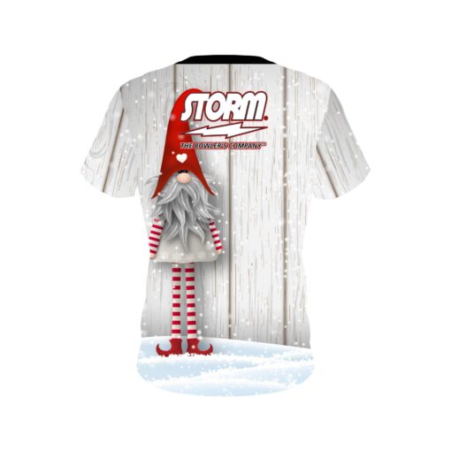 Storm Gnomes Christmas Holiday Time Coolwick Bowling Jersey - Image 2