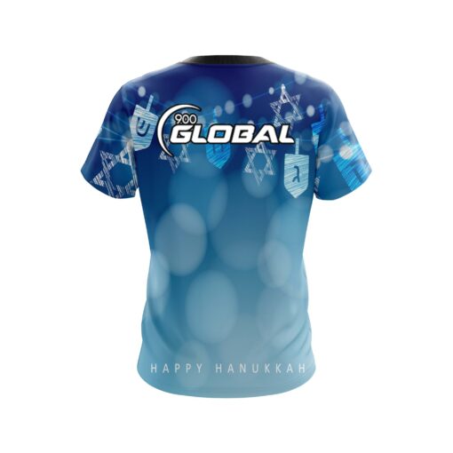 900 Global Hanukkah Holiday Time Coolwick Bowling Jersey - Image 2