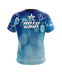 Alternative view of Roto Grip Hanukkah Holiday Time Coolwick Bowling Jersey
