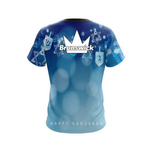 Brunswick Hanukkah Holiday Time Coolwick Bowling Jersey - Image 2