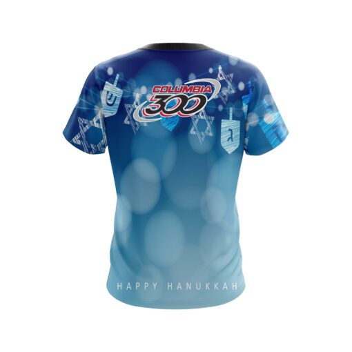 Columbia 300 Hanukkah Holiday Time Coolwick Bowling Jersey - Image 2