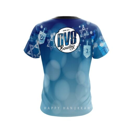 DV8 Hanukkah Holiday Time Coolwick Bowling Jersey - Image 2