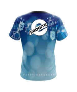 Alternative view of Ebonite Hanukkah Holiday Time Coolwick Bowling Jersey