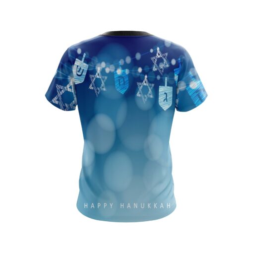 Plain Hanukkah Holiday Time Coolwick Bowling Jersey - Image 2
