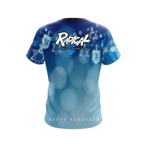 Radical Hanukkah Holiday Time Coolwick Bowling Jersey - Image 2
