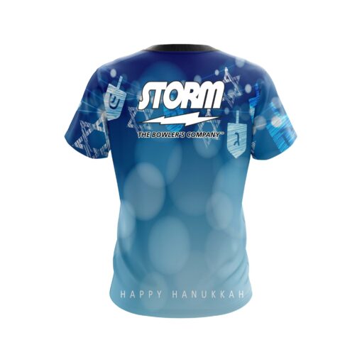 Storm Hanukkah Holiday Time Coolwick Bowling Jersey - Image 2