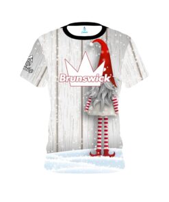 Brunswick Gnomes Christmas Holiday Time Coolwick Bowling Jersey